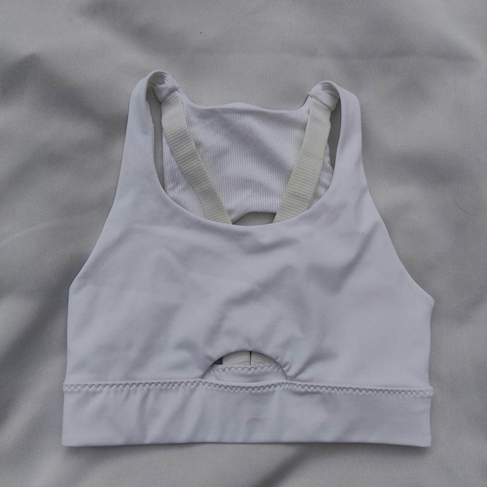 Athleta Sz S White Sports Bra